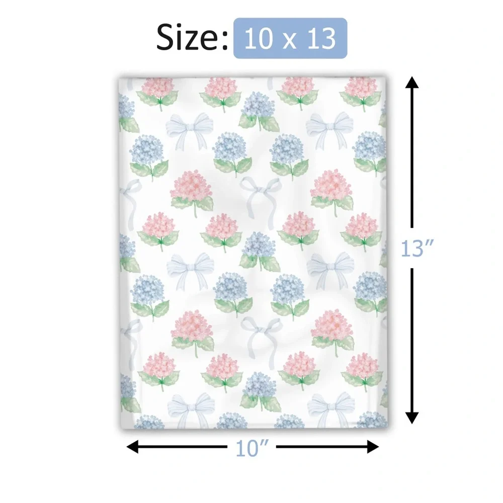 Hydrangeas Poly Mailer’s 10x13 Pack of 25 - Picture 5 of 10